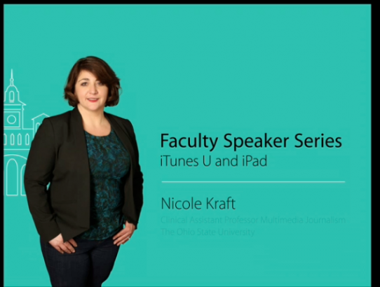 Launching the Apple Faculty Speaker Series
